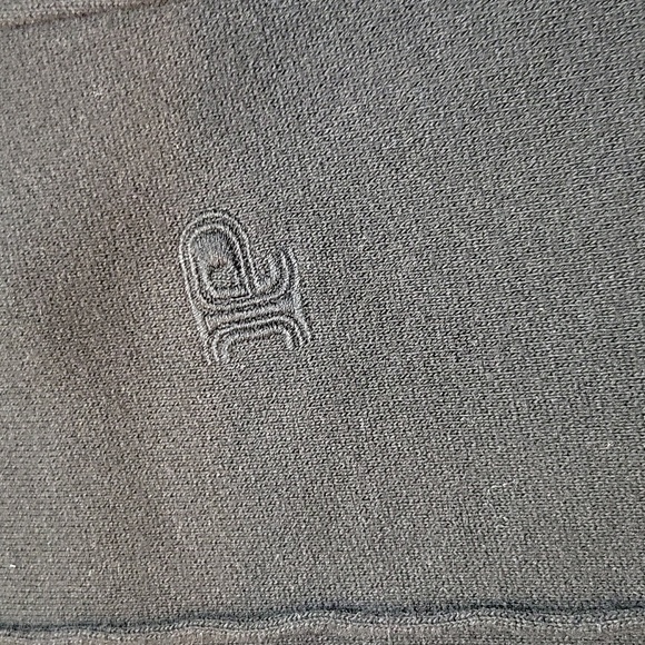 PINK Victoria's Secret Ivy Fleece Wide Leg Sweatpants In Black XS NWT - Picture 6 of 9